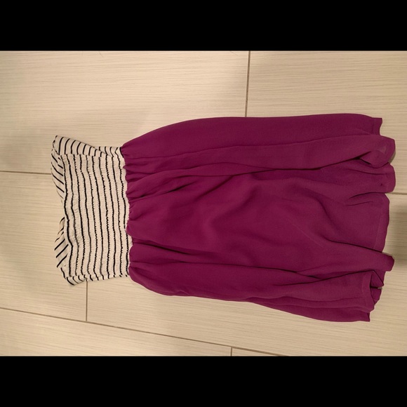 Mini Roxy Strapless Dress - Picture 2 of 2